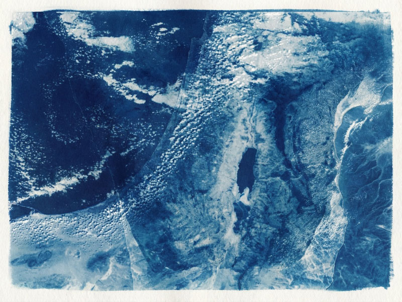  from Now Here Digital Cyanotype Maps